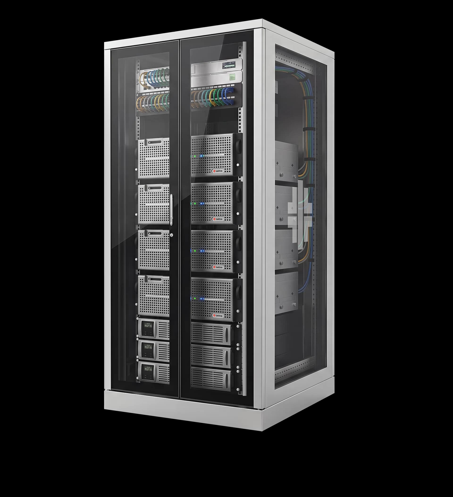 A Lektra server rack
